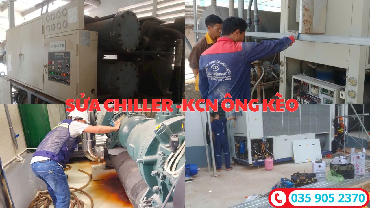 Bảo Trì & Sửa Chữa Chiller Tại Khu Công Nghiệp Ông Kèo – Đồng Nai | Lộc Thiên Phát