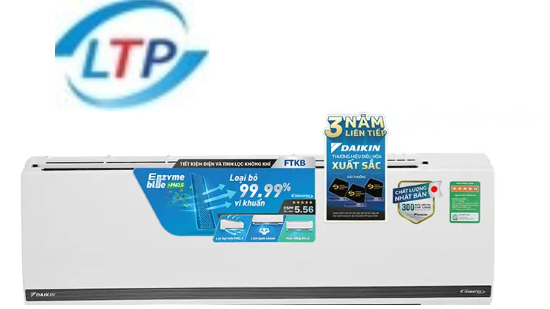 Máy lạnh Daikin Inverter 1 HP FTKB25WMVMV