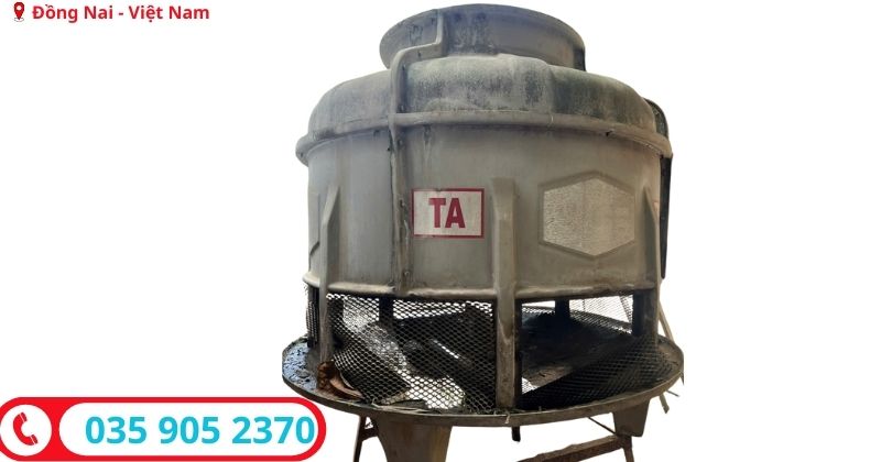 tháp giải nhiệt tròn - Lộc Thiên Phát