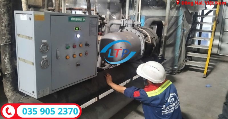 Kiểm tra máy nén chiller-Lộc Thiên Phát