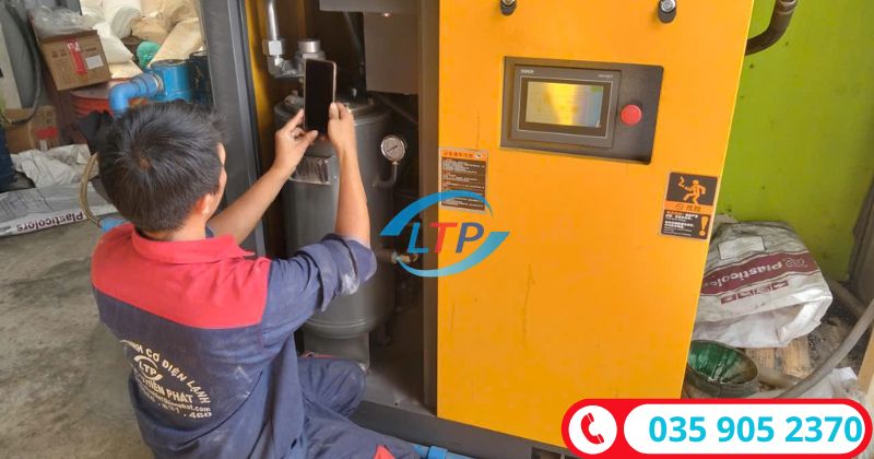 kiểm tra sửa chữa máy nén khí chuyên nghiệp - Lộc Thiên Phát