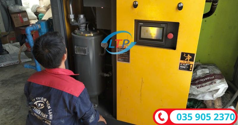 đơn vị chuyên sửa chữa máy nén khí tại Bình Dương - Lộc Thiên Phát