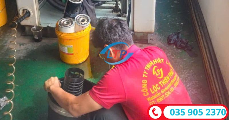 đơn vị chuyên sửa máy nén khí chuyên nghiệp - Lộc Thiên Phát