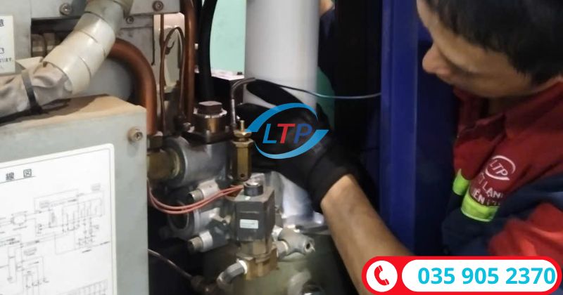 dấu hiệu nhận biết máy nén khí xì dầu - Lộc Thiên Phát