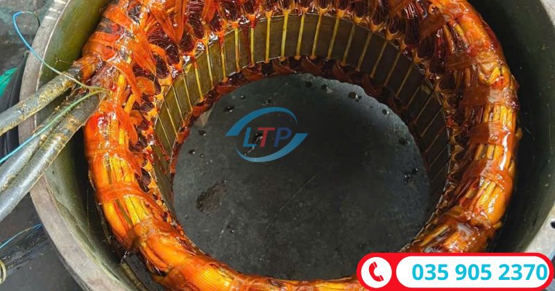 quấn vòng bi đầu nén máy nén khí trục vít