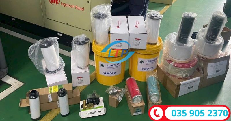 Thay dầu máy nén khí - Lộc Thiên Phát