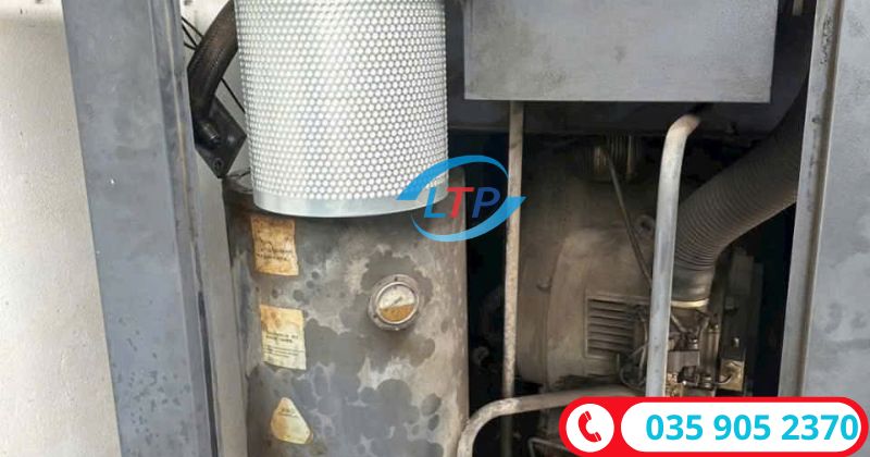 thay lọc tách dầu, bảo dưỡng máy nén khí - Lộc Thiên Phát