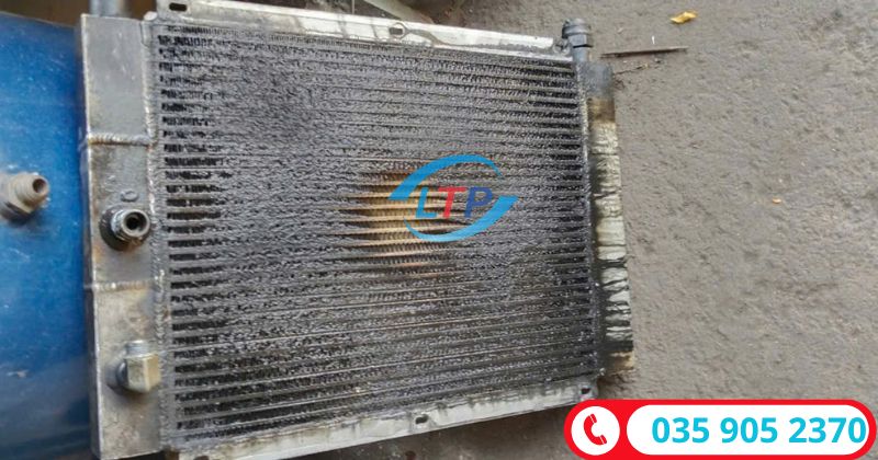 kiêm tra hệ thống giải nhiệt máy nén khí - Lộc Thiên Phát