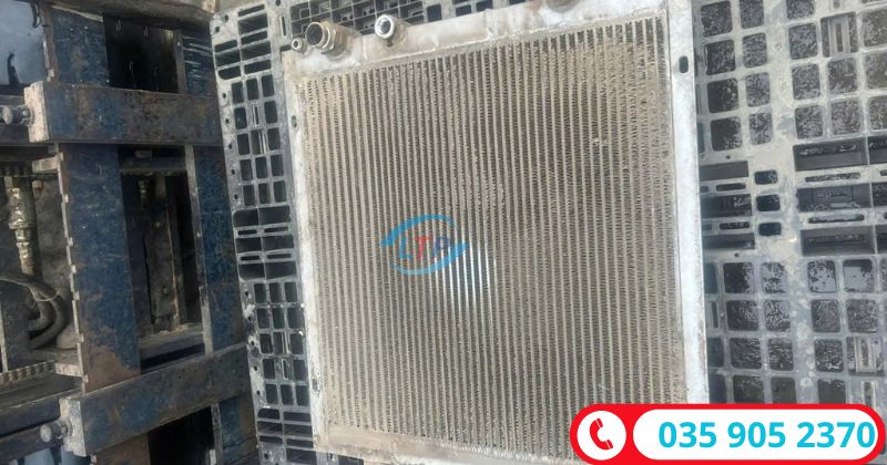 vệ sinh két giải nhiệt máy nén khí