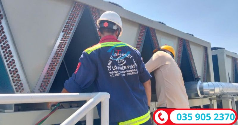 đơn vị chuyên bảo dưỡng chiller AHU chuyên nghiệp - Lộc Thiên Phát
