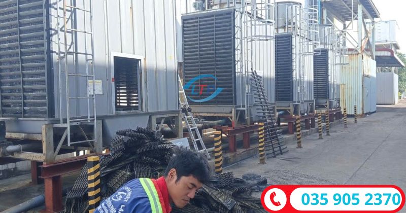 đơn vị chuyên bảo dưỡng tháp giải nhiệt chiller - Lộc Thiên Phát