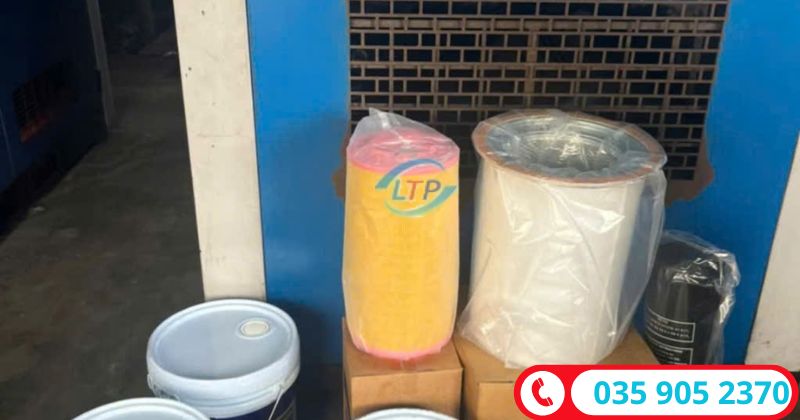 kiểm tra hệ thống lọc máy nén khí - Lộc Thiên Phát