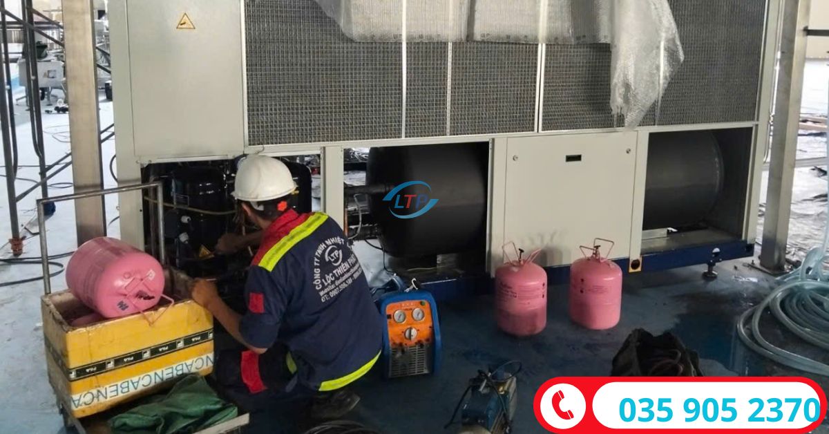 Dịch Vụ Thu Hồi Gas Chiller – Thu Hồi Môi Chất Lạnh Đúng Kỹ Thuật