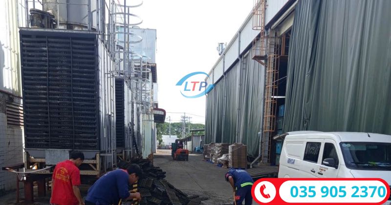 vệ sinh tháo giải nhiệt chiller