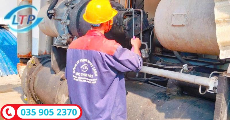 Sửa chữa chiller-Lộc Thiên Phát