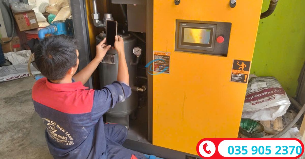 KẾ HOẠCH VÀ QUY TRÌNH BẢO DƯỠNG MÁY NÉN KHÍ CHI TIẾT CHO NHÀ MÁY