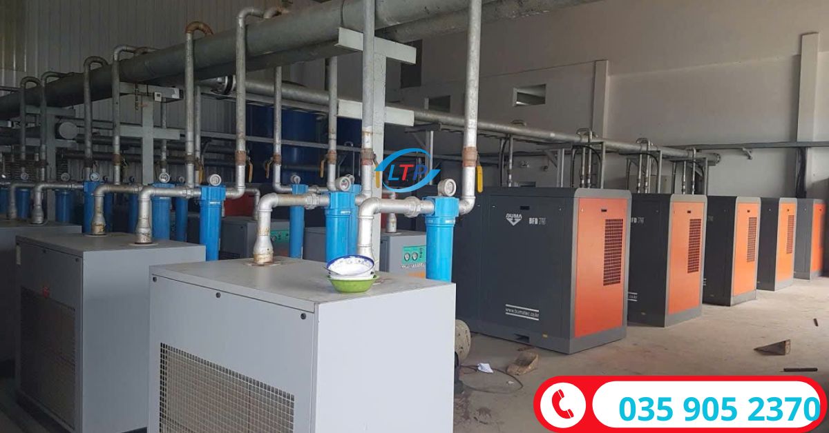 Máy Nén Khí Chạy Liên Tục Nhưng Áp Suất Khí Nén Không Đủ: Cách Xác Định Nguyên Nhân