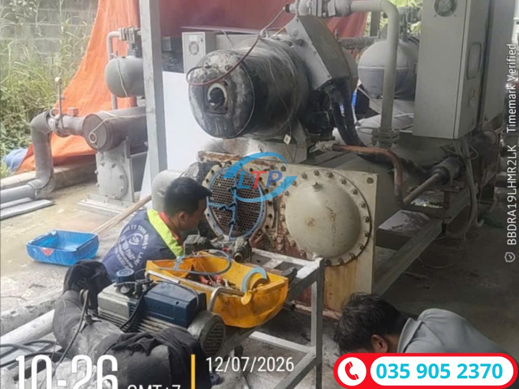 Hợp Đồng Bảo Trì Chiller Trọn Gói Cho Nhà Máy KCN