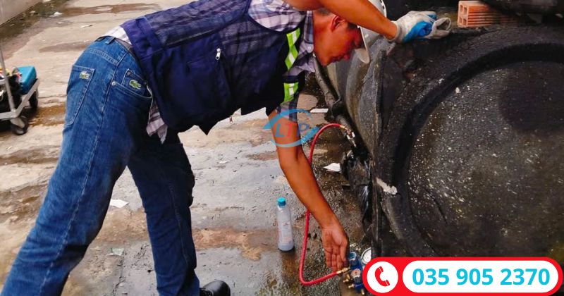 Chiller báo lỗi - Lộc Thiên Phát