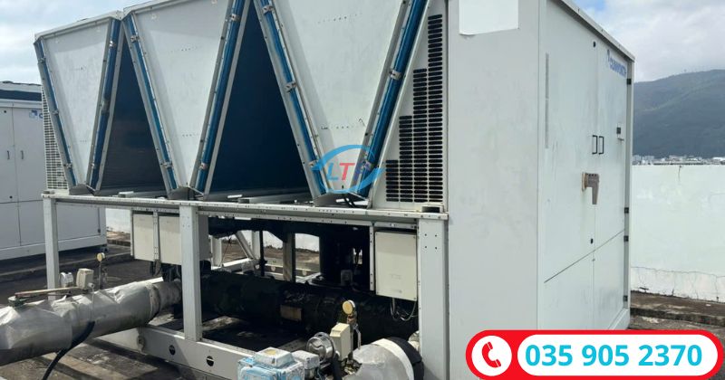Chiller công nghiệp cũ cần định giá thanh lý