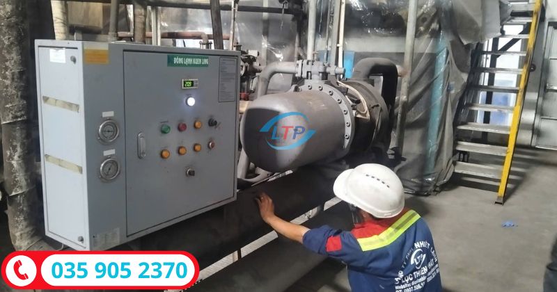 bảo dưỡng chiller giải nhiệt nước - Lộc Thiên Phát