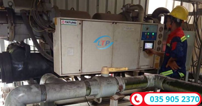 Thu mua Chiller ngừng hoạt động lâu ngày tại doanh nghiệp