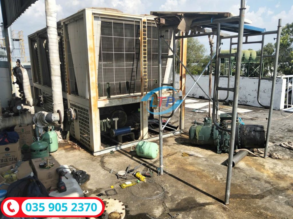 THU MUA CHILLER THIẾU LINH KIỆN, ĐÃ THÁO RỜI – GIẢI PHÁP THANH LÝ THIẾT BỊ CÒN LẠI TẠI NHÀ MÁY