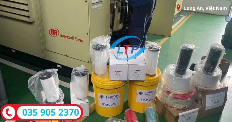 sửa máy nén khí tại KCN Vĩnh Lộc 2-Long An Lộc Thiên Phát