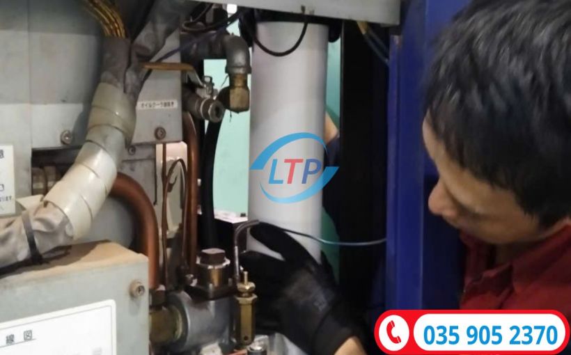 Dự Án Sửa Chữa – Bảo Trì Máy Nén Khí Tại Công Ty TNHH TM DV SX ASAHI