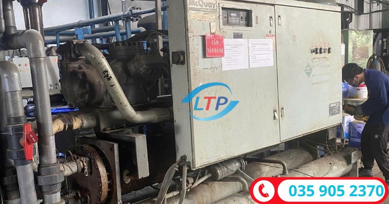 đơn vị chuyên nhận sửa chữa chiller tại Bình Dương - Lộc Thiên Phát
