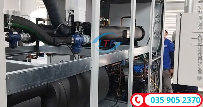 kiểm tra chiller trước khi sửa chữa
