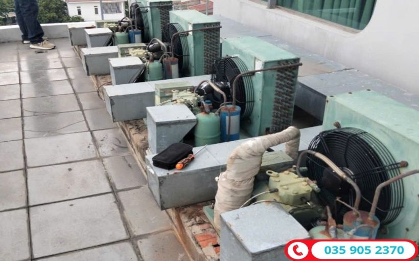 Dự Án Xử Lý Xì Gas Và Đi Lại Ống Tín Hiệu Đồng Hồ Báo Áp Kho Lạnh Tại Bệnh Viện Quốc Tế Mỹ