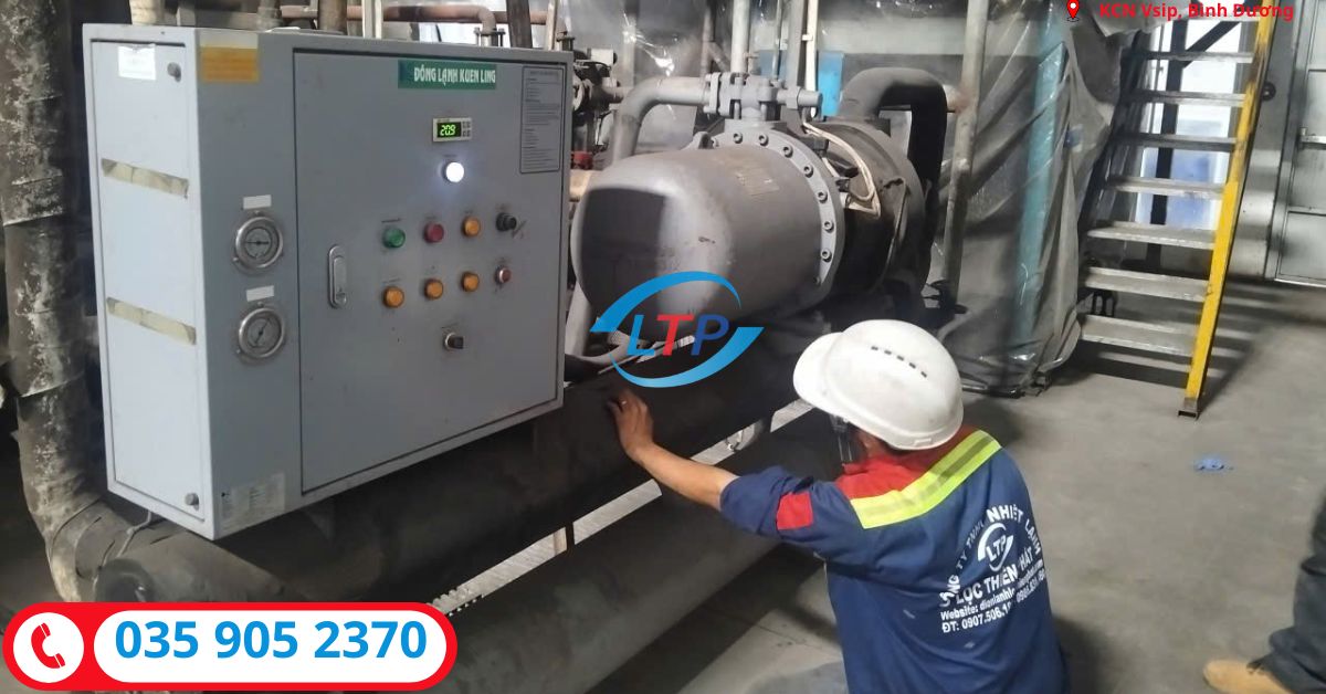 Sửa Chữa Máy Chiller Công Nghiệp – Nhanh Chóng, Đúng Kỹ Thuật, Tiết Kiệm Chi Phí