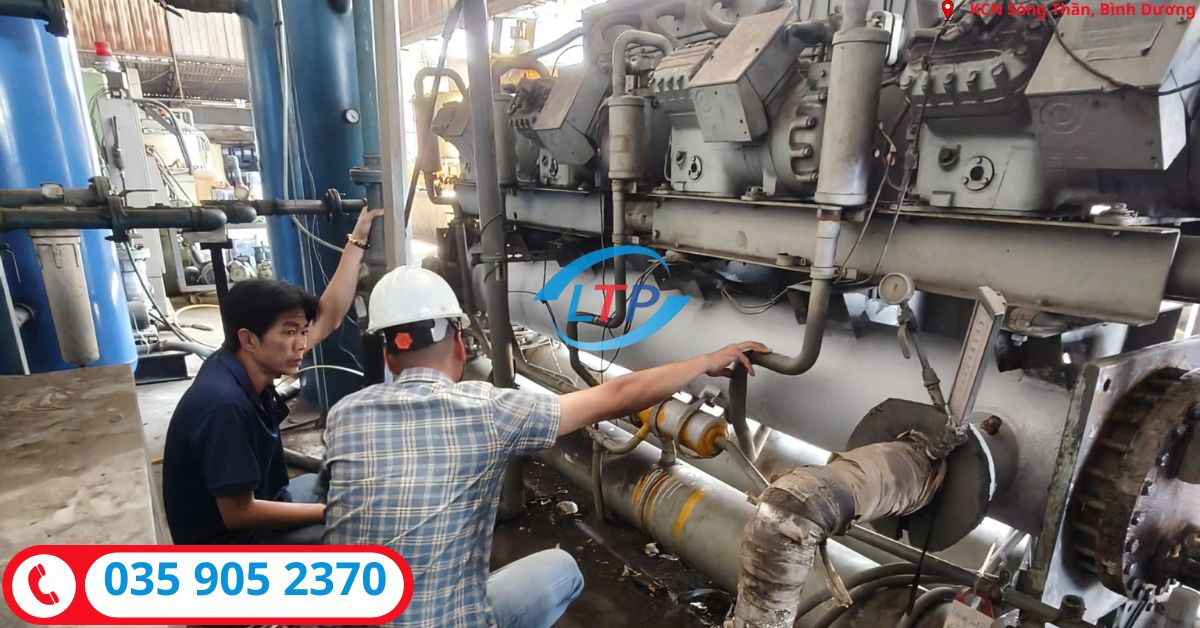 Sửa Chữa Chiller Tại KCN Sóng Thần Bình Dương – Giải Pháp Toàn Diện, Bền Vững