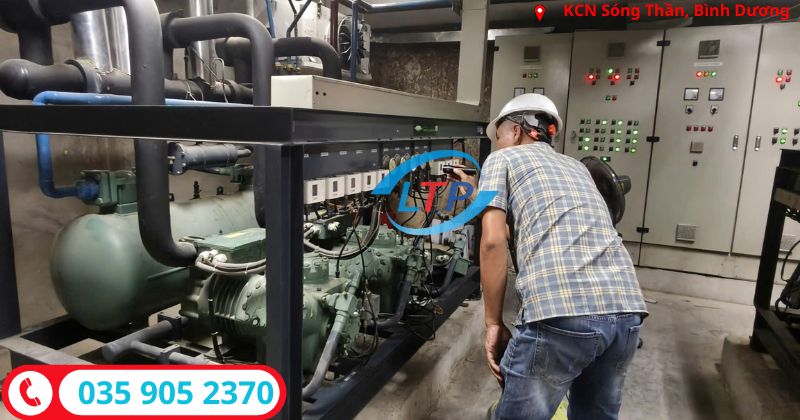 kiểm tra chiller - Lộc Thiên Phát