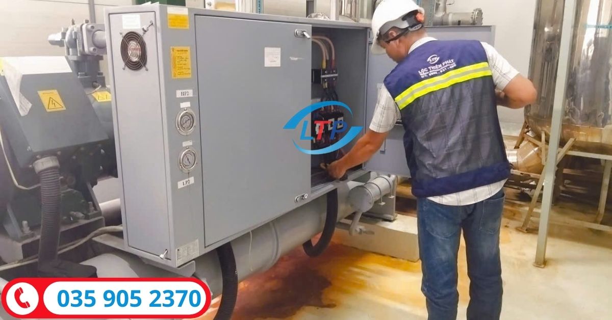 Công Ty Chuyên Sửa Chiller Tại Vũng Tàu | Giải Pháp Ổn Định Hệ Thống Lạnh Công Nghiệp
