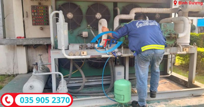 sửa chữa kho lạnh tại Bình Dương-Lộc Thiên Phát