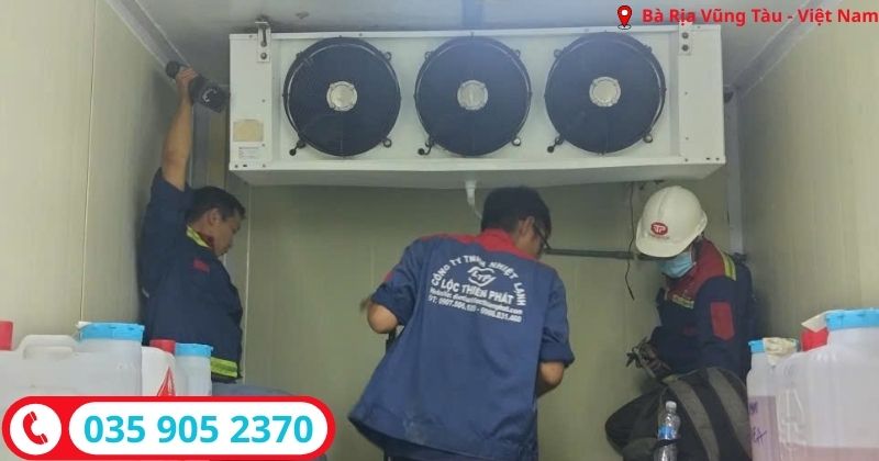 tìm đơn vị sửa chữa kho lạnh tại Vũng Tàu - Lộc Thiên Phát