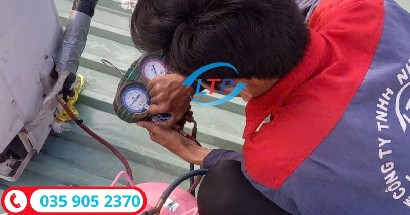Kiểm tra gas máy lạnh-Lộc Thiên Phát