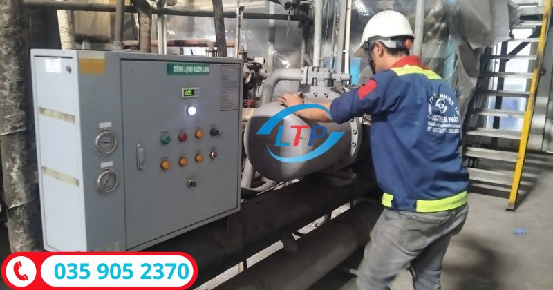 sửa máy nén chiller chuyên nghiệp - Lộc Thiên Phát