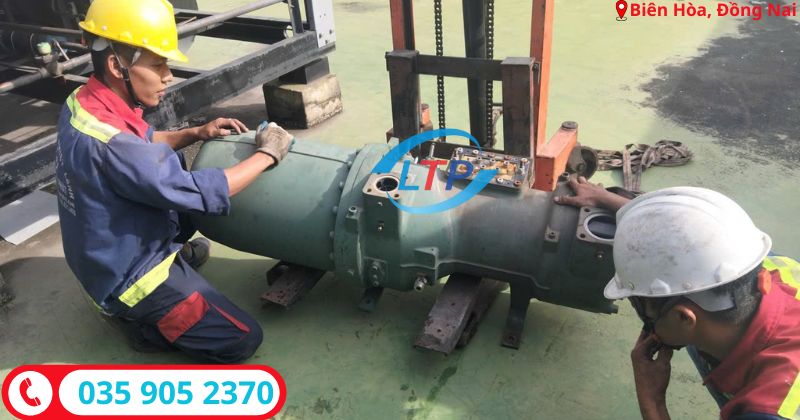 đại tu máy nén chiller - Lộc Thiên Phát
