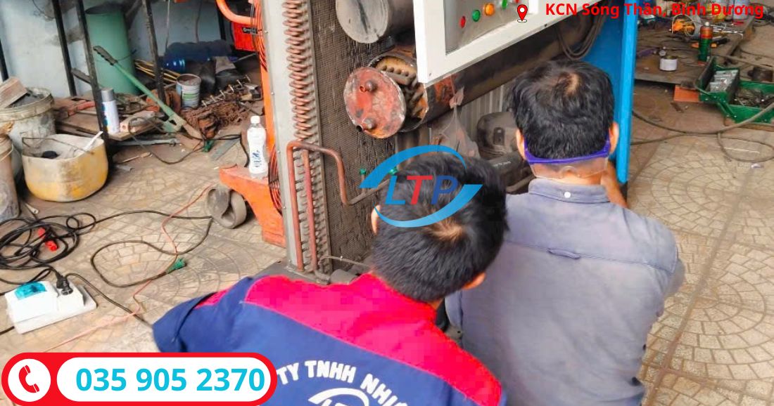 sửa máy sấy khí xì gas-lộc thiên phát