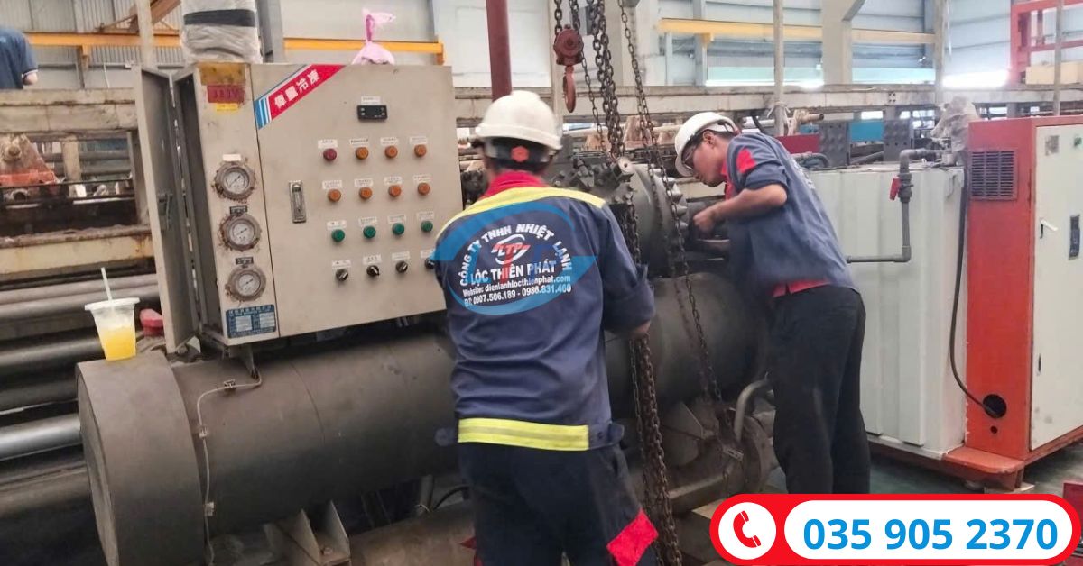 Sửa Chiller Tại Bình Dương – Dịch Vụ Cho Khu Công Nghiệp VSIP, Sóng Thần, Nam Tân Uyên