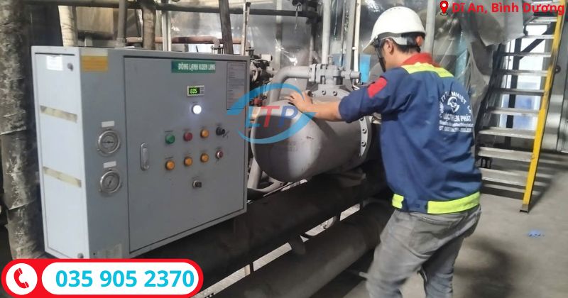 sửa chiller dĩ an Bình Dương - Lộc Thiên Phát
