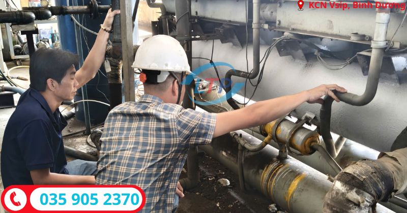 kiểm tra chiller miễn phí - Lộc Thiên Phát