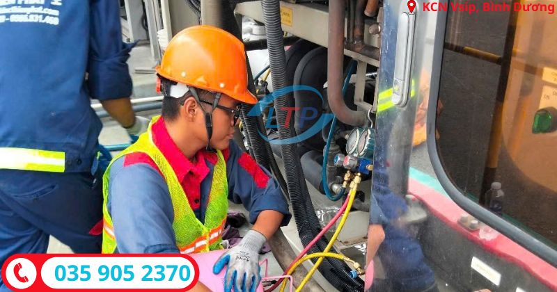 đơn vị sửa chữa chiller chuyên nghiệp tại Bình Dương - Lộc Thiên Phát