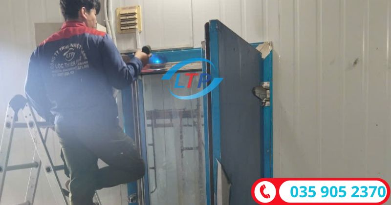 nhận sửa kho lạnh trảng bom 24/7 - Lộc Thiên Phát