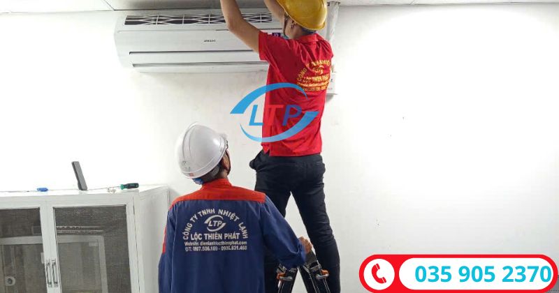 kiểm tra sửa chữa máy lạnh tại Kcn Amata Đồng Nai - Lôc Thiên Phát