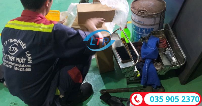 thi công sửa chữa bảo trì máy nén khí chuyên nghiệp - Lộc Thiên Phát