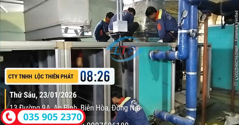 Nhận thanh lý thu mua AHU cũ giá cao tại Đồng Nai - Lộc Thiên Phát